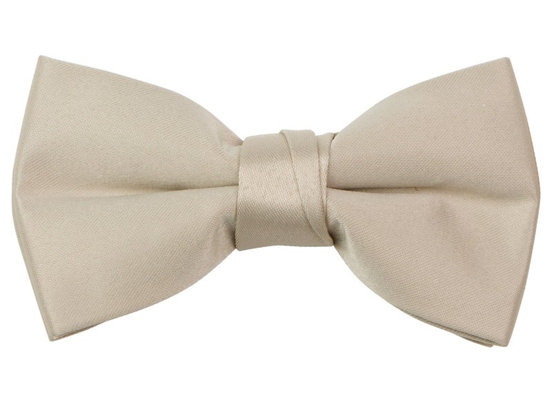 Spring Notion Boys' 4-Piece Suspender Outfit Tan & White Set w/Champagne Suspenders 12 - Image 5